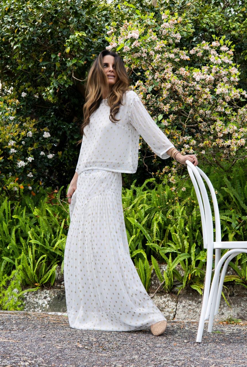 Nouvelle 5875 Polka Dot Skirt