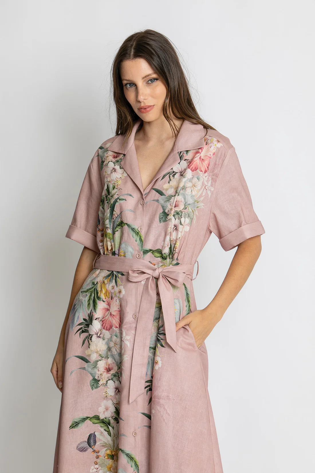 Kachel - Violet Maxi Dress