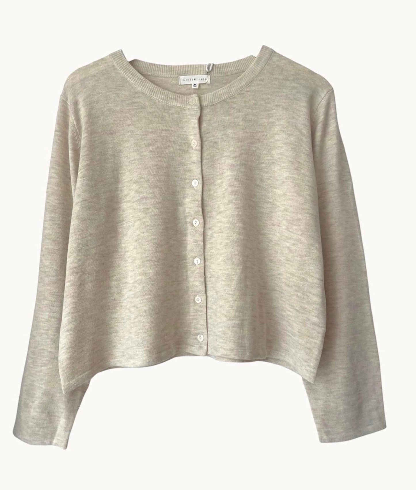 Cardigan -Natural