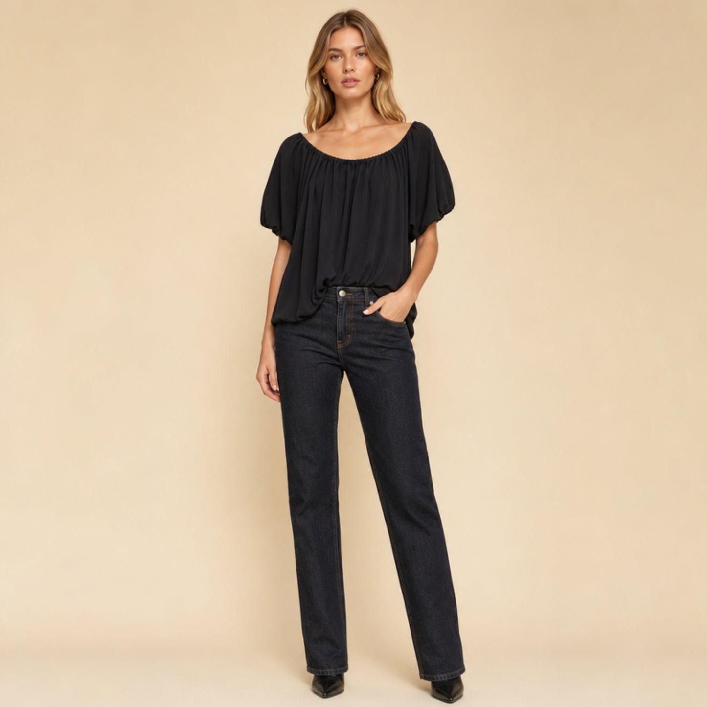 Off shoulder top - Mondara