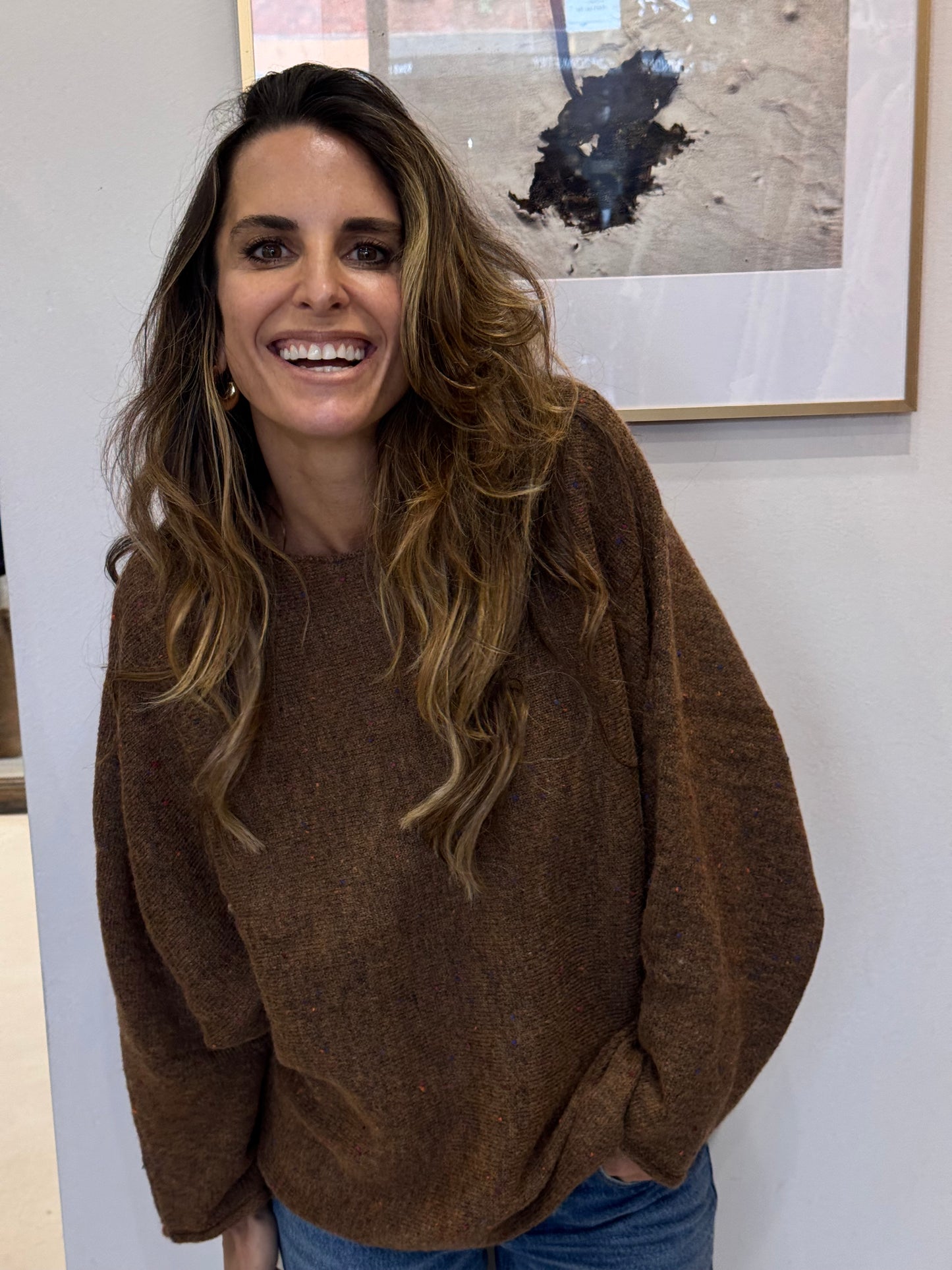 Little Lies Brown Knit