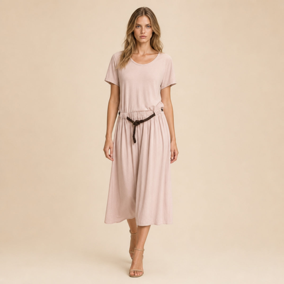 Maxi T shirt dress - La Gemme