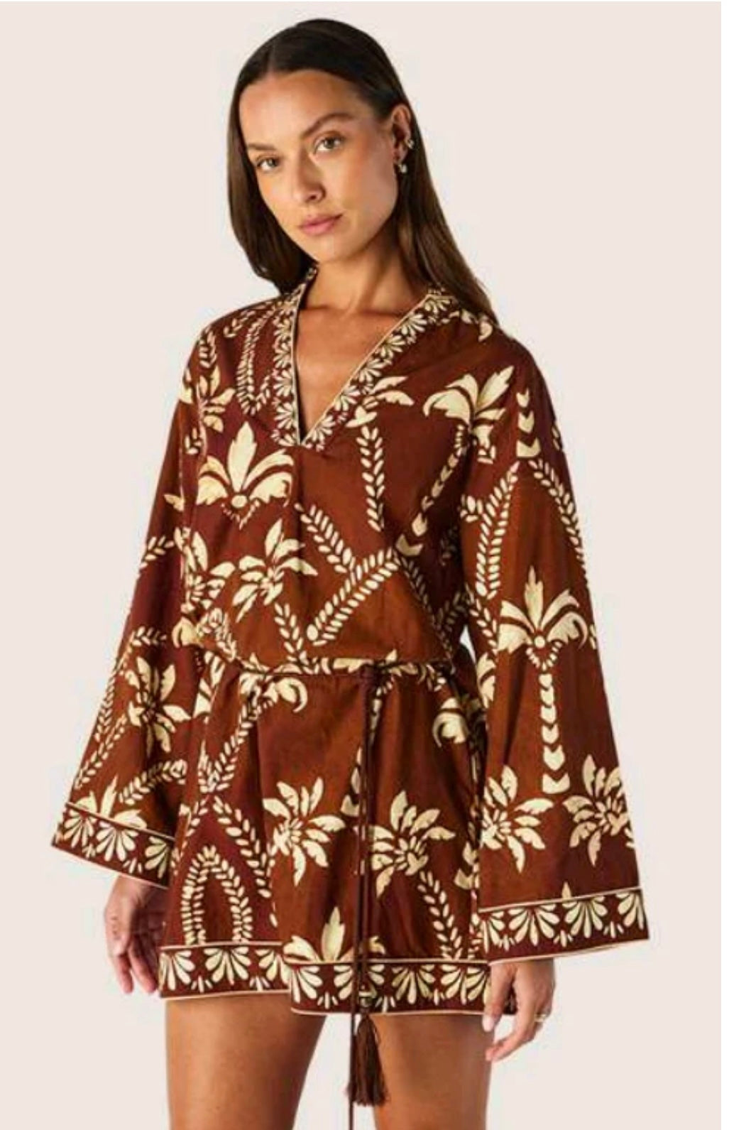 MOS Deia Print Mini Dress