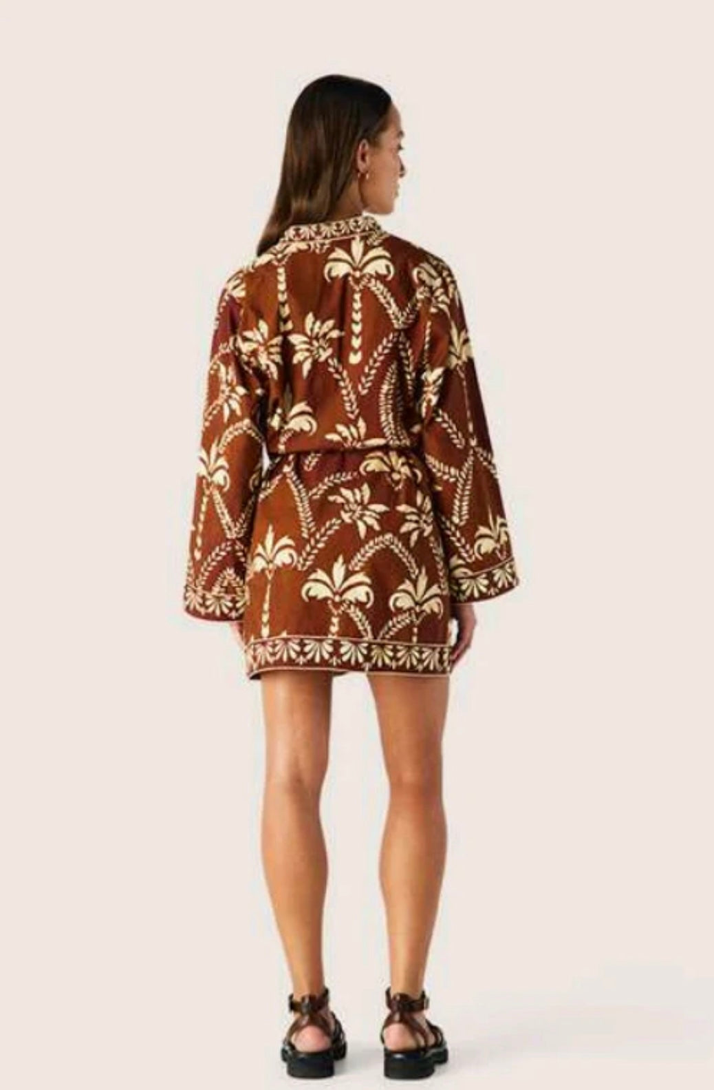 MOS Deia Print Mini Dress