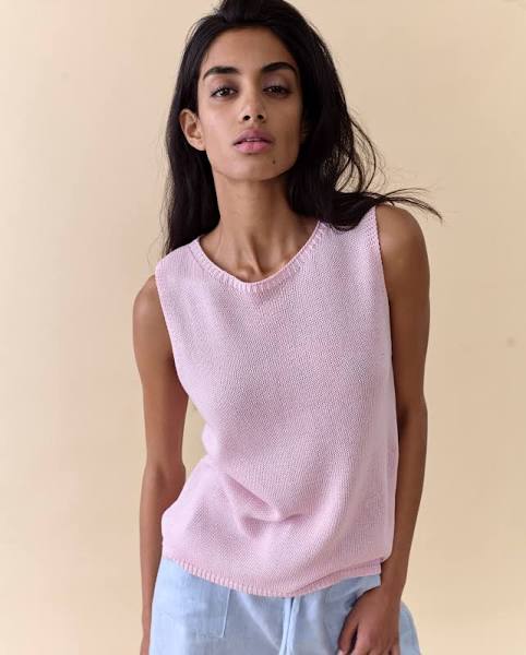 Little Lies Spring Tank - Pink