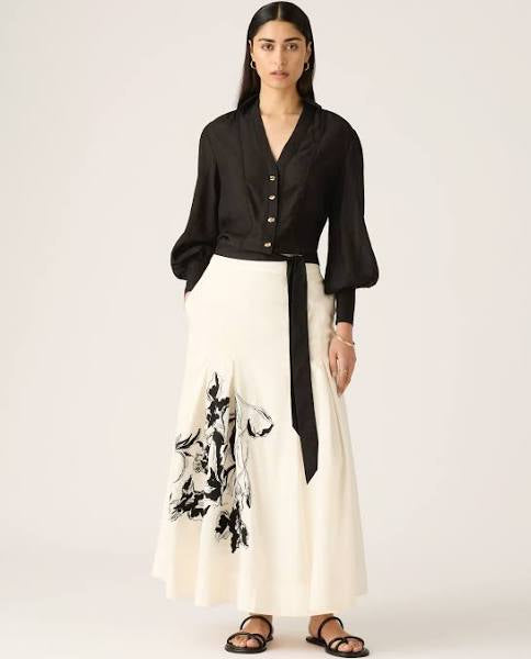 Mos The Label - Astra Blouse Black