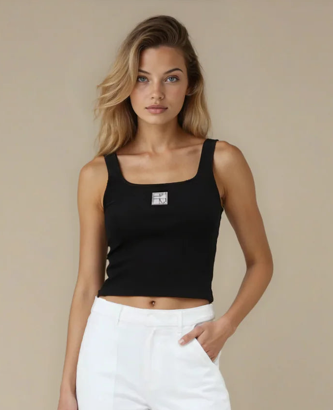 Juan and Me - Black Tank Top