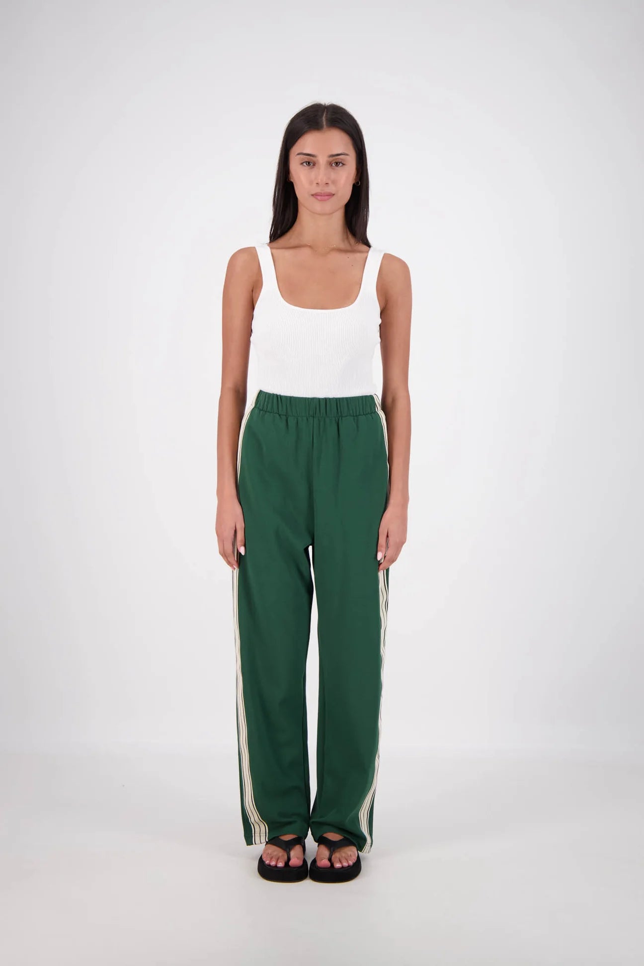 Jasmine Alexa Forest Green Trackpants