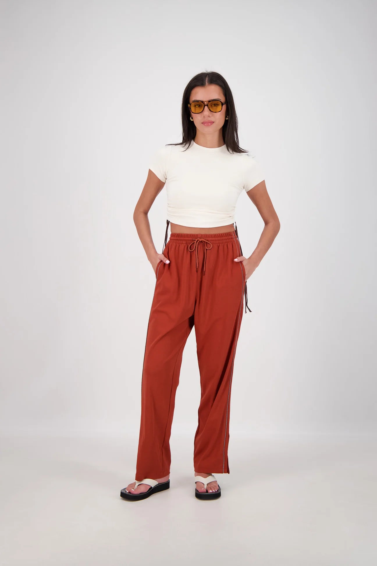Jasmine Alexa Tobacco Trackpants