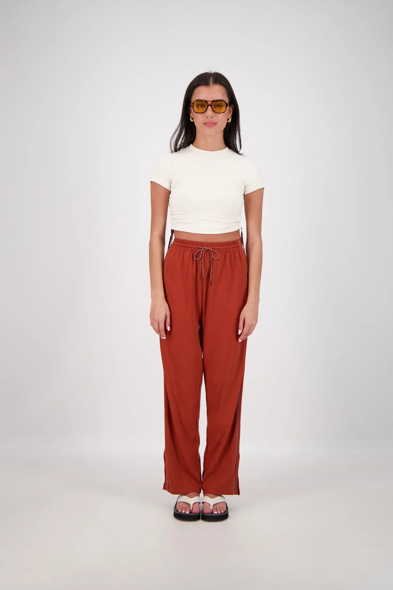 Jasmine Alexa Tobacco Trackpants