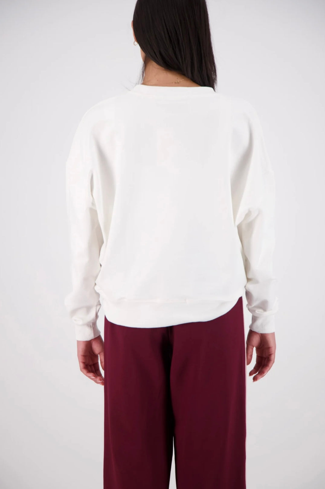 Jasmine Alexa Relaxed Crew Neck Sweatshirt