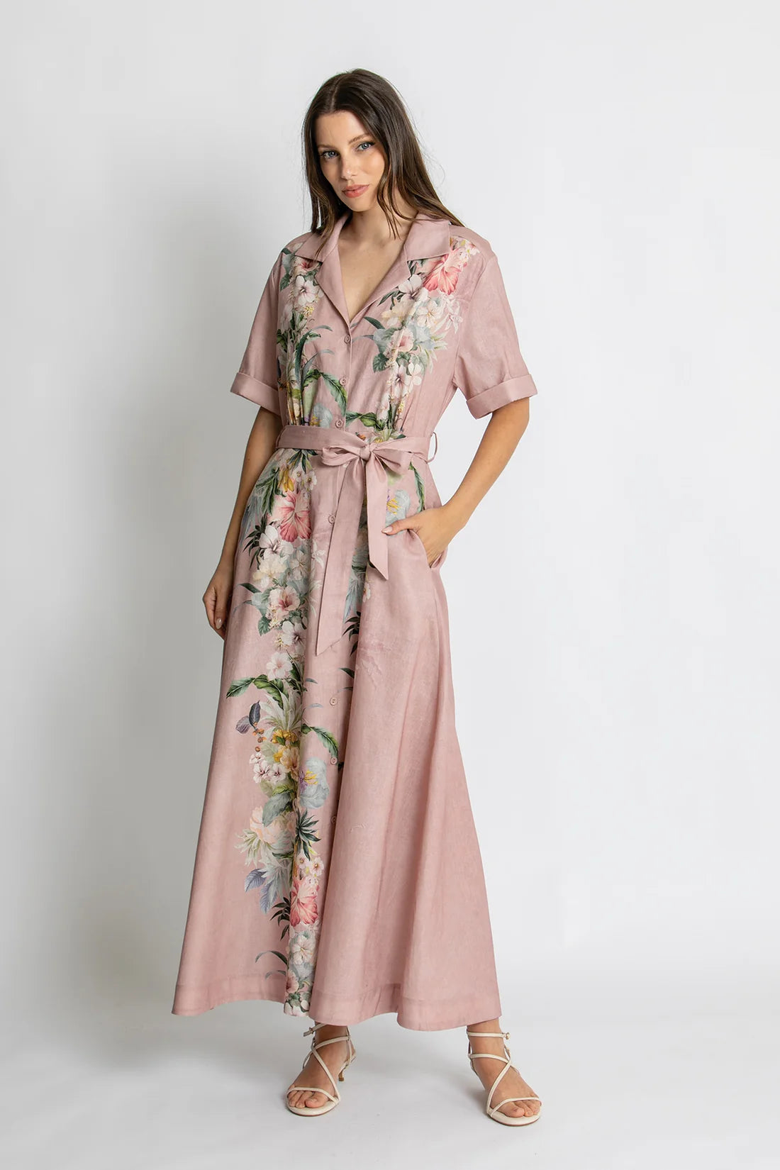 Kachel - Violet Maxi Dress