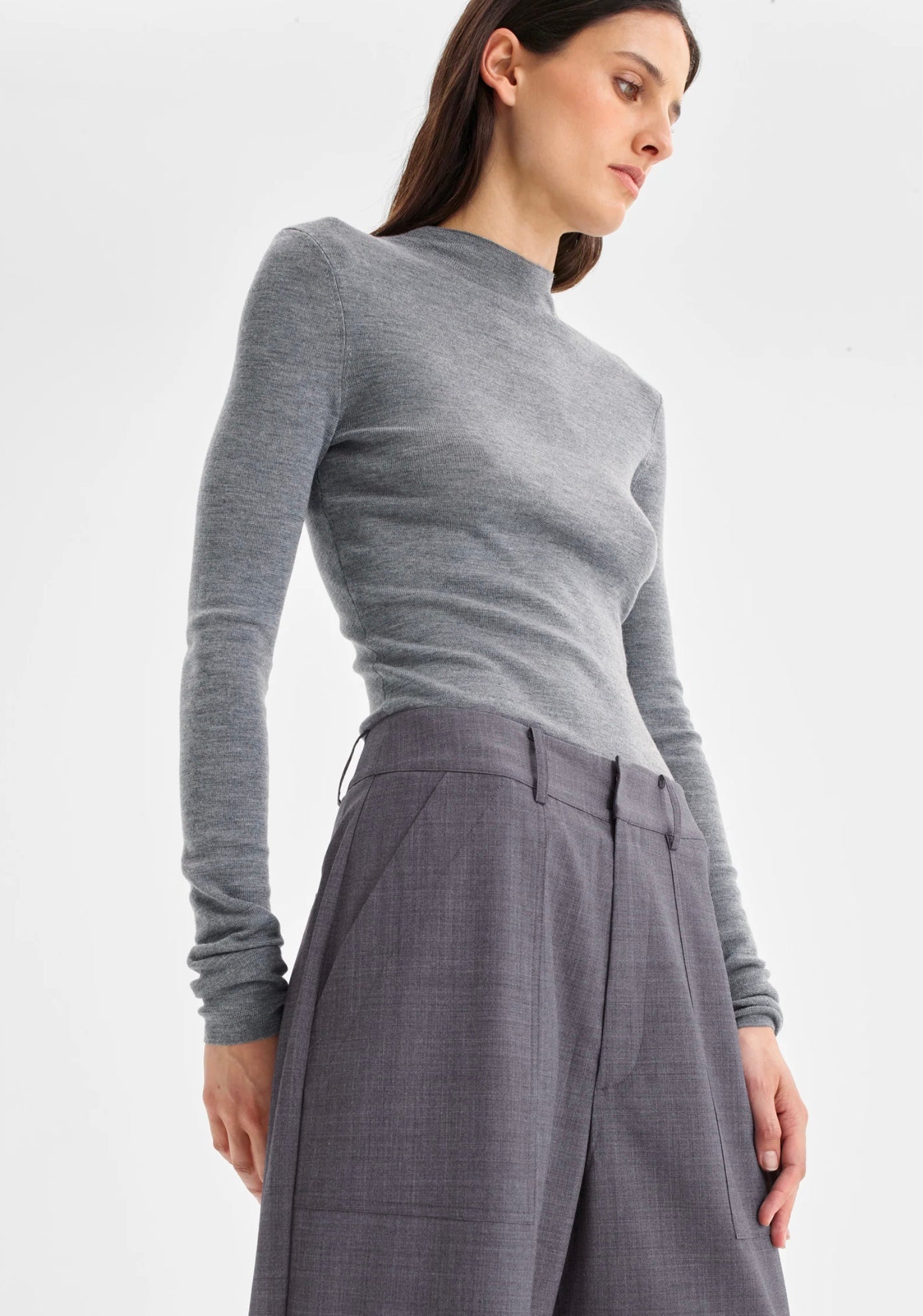 Talia L/S Merino Knit Top