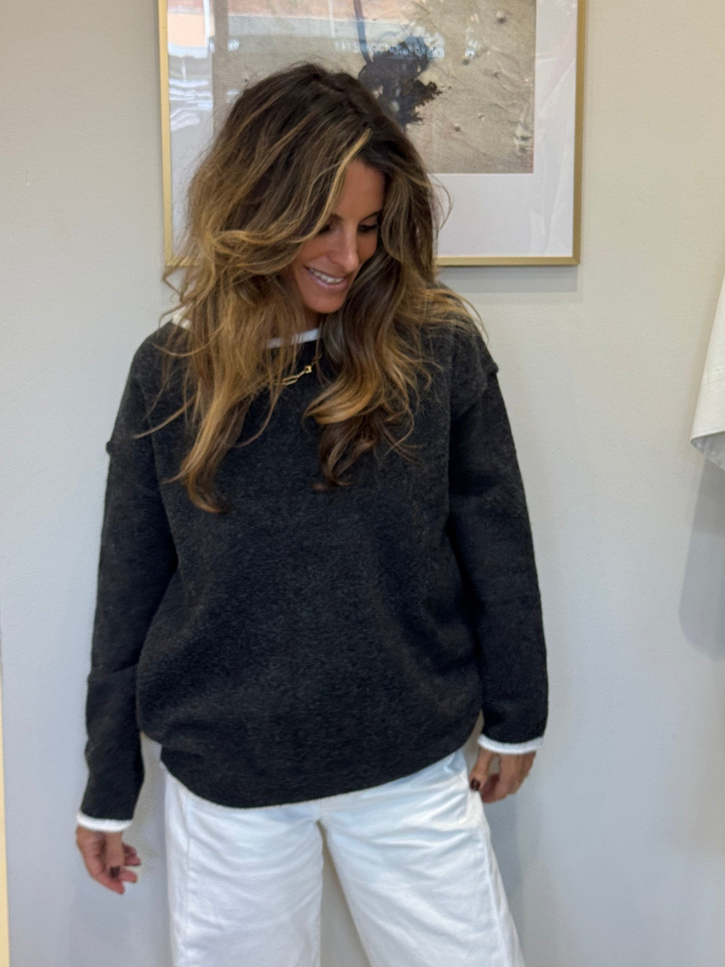 Grey jumper