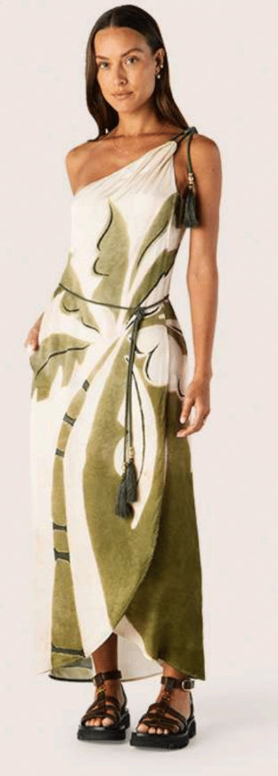 MOS Lorena one shoulder dress