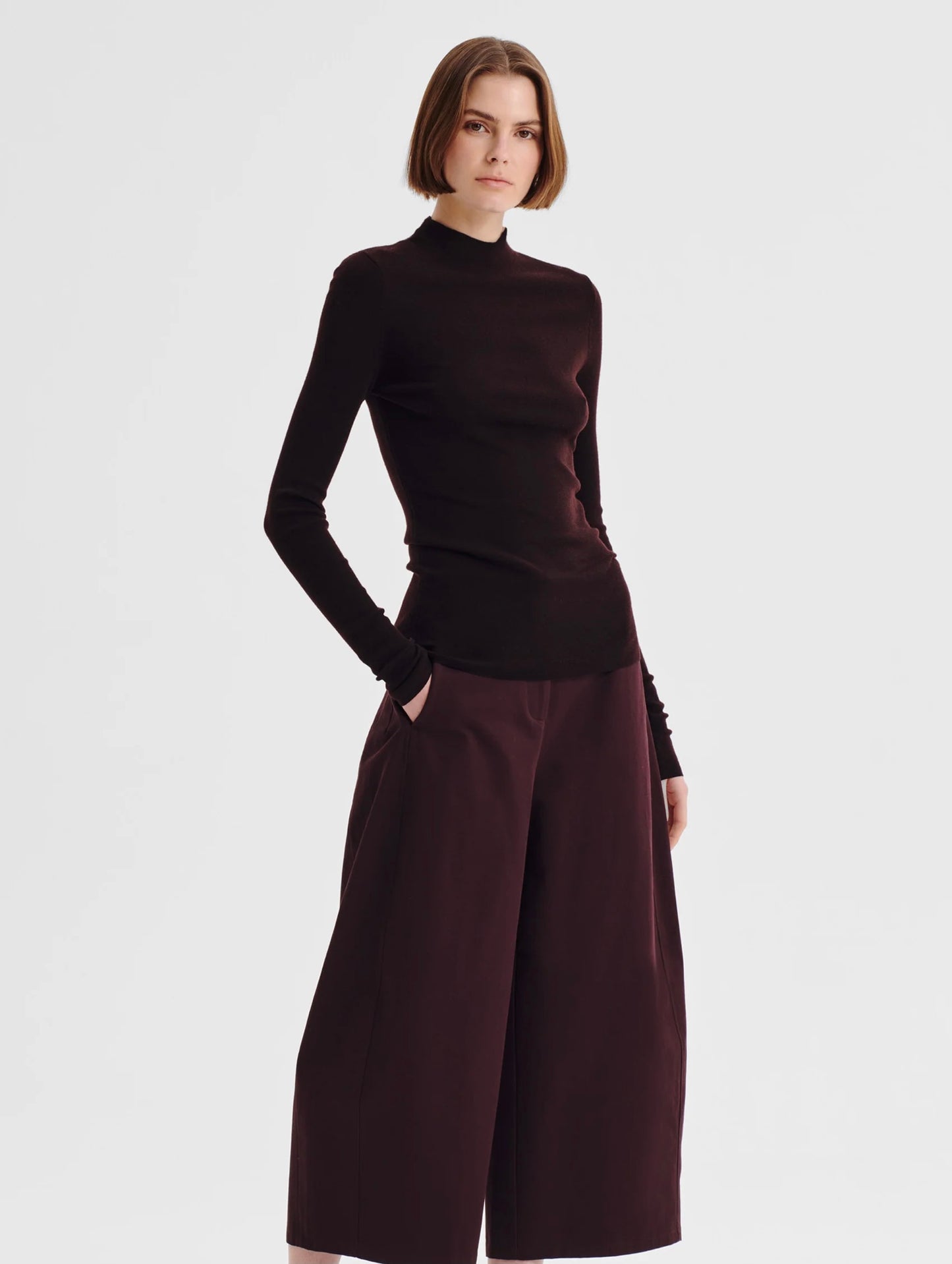 Talia L/S Merino Knit Top