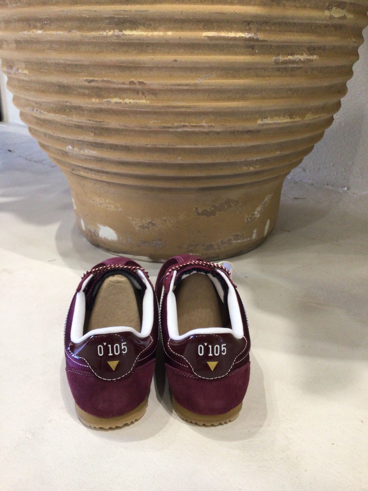 0’185 ZEROCENTCINO Nelly Sneakers in Grenat