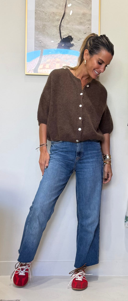 Emme Cardigan chocolate