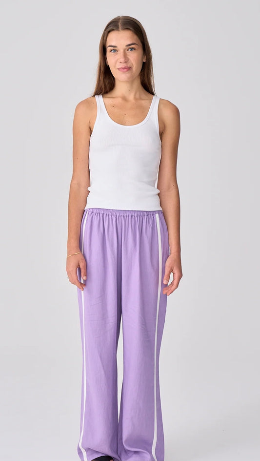 Racer Pant-Lila