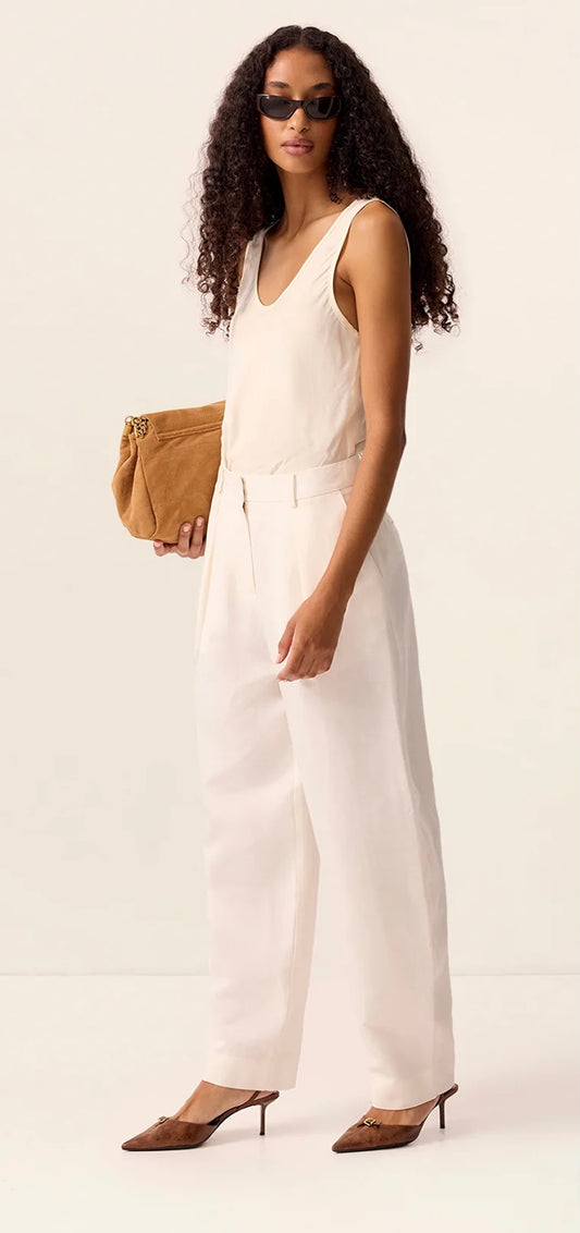 Cecilia Barrel Leg Pants - Mos