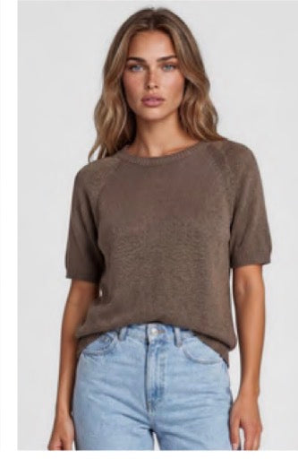 La Gemme - Romina - Short Sleeve Cotton Knit