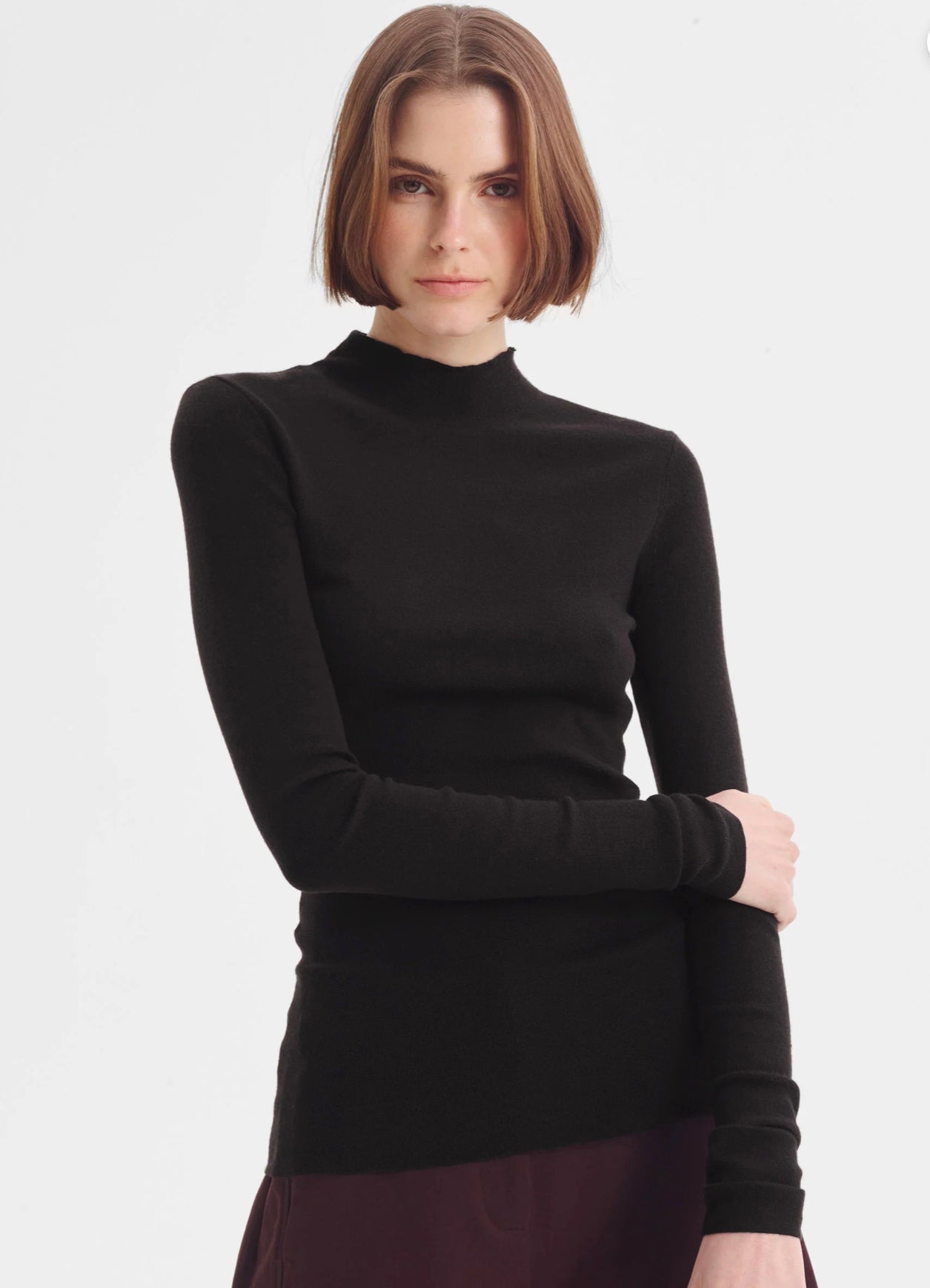 Talia L/S Merino Knit Top
