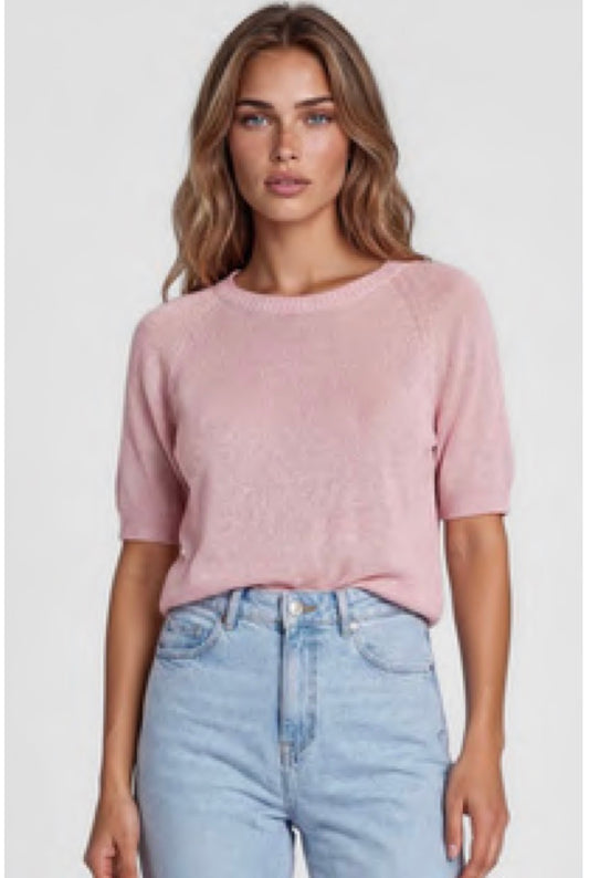 La Gemme - Romina - Short Sleeve Cotton Knit