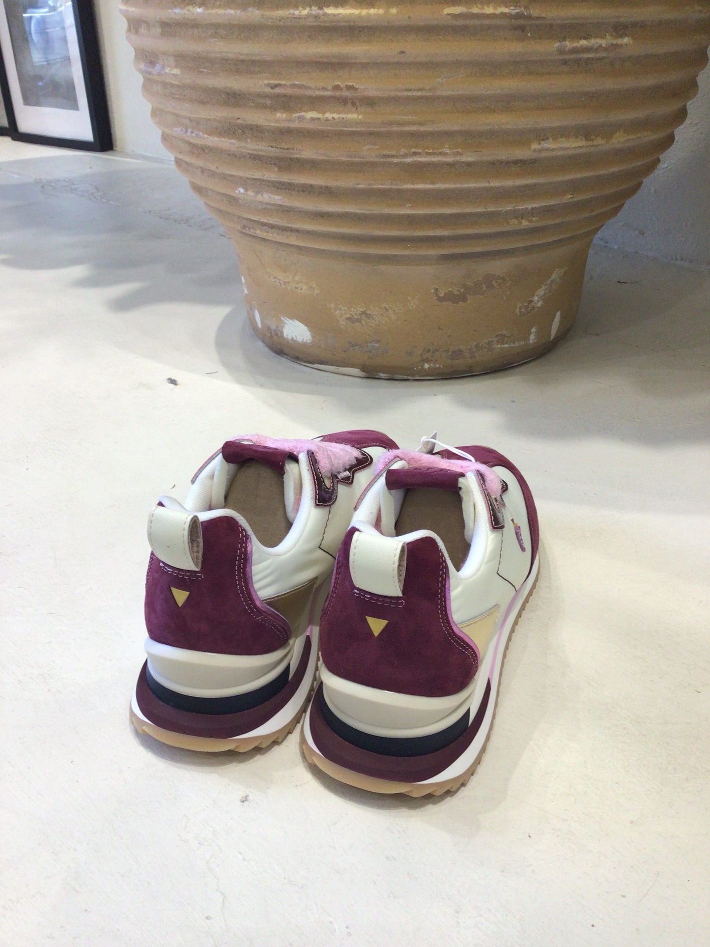 0’105 ZEROCENTCINO Lenox sneakers bergundy