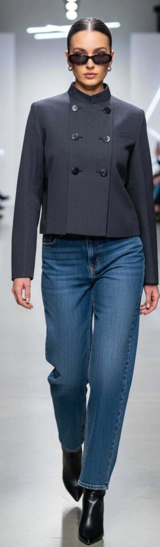 Cropped Blazer