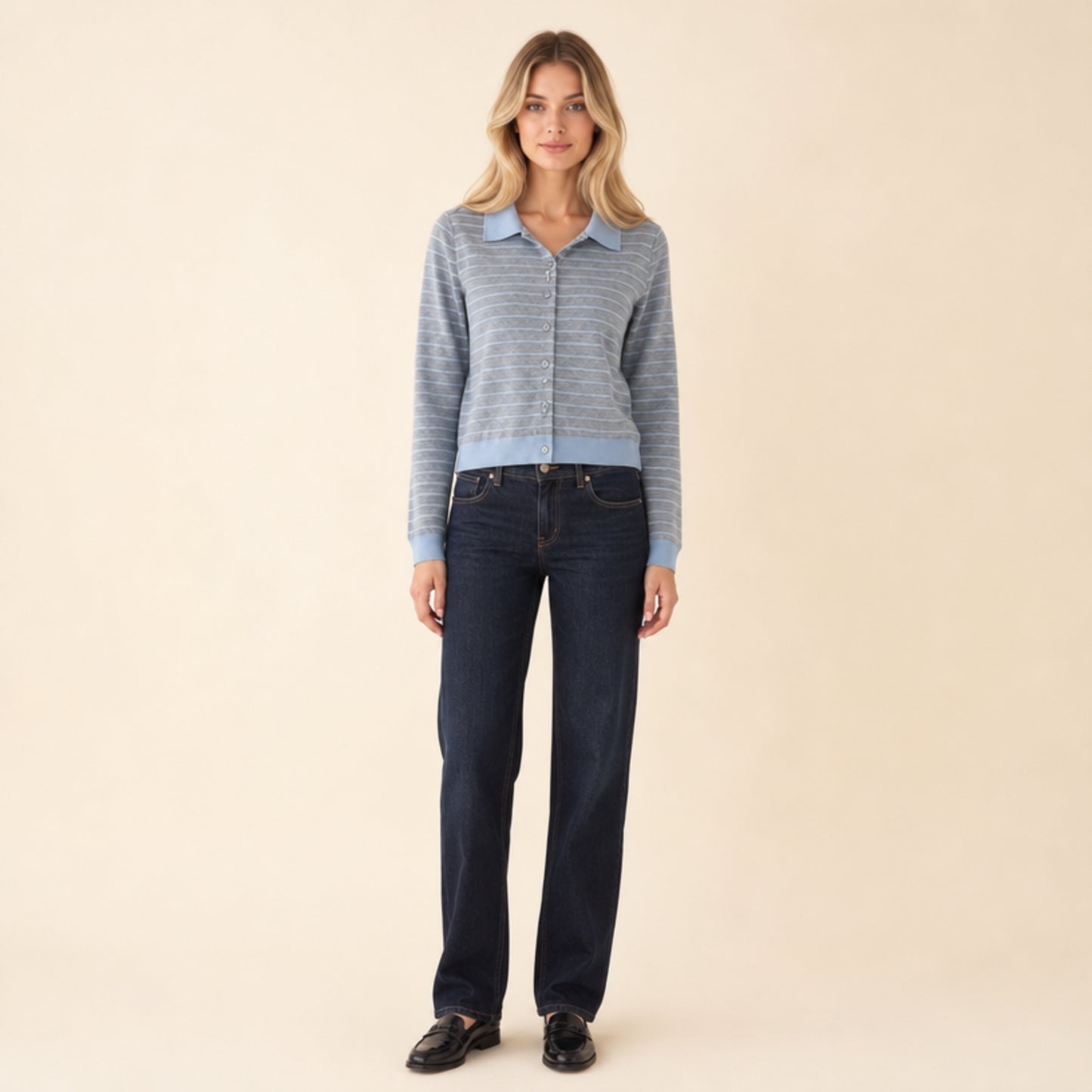 Mondara - Striped Cardigan