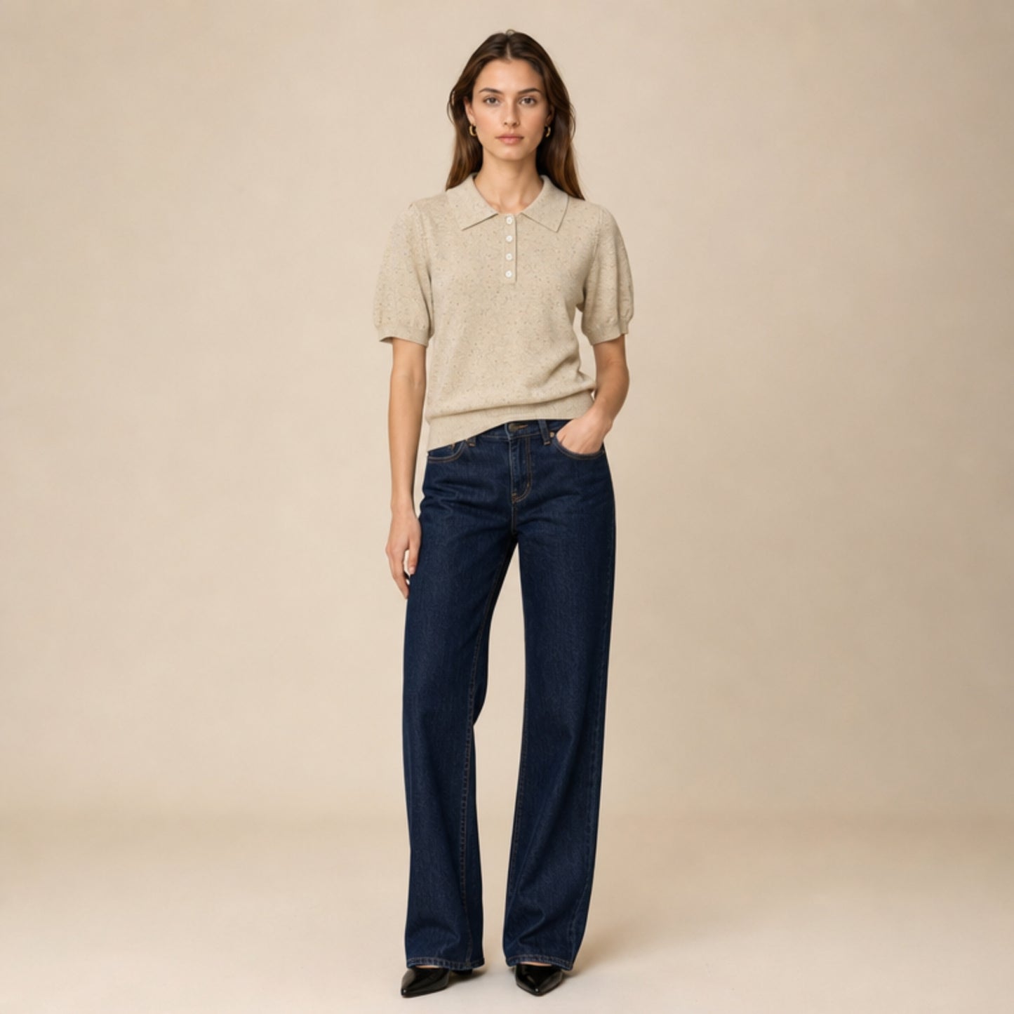 Knit polo - Mondara
