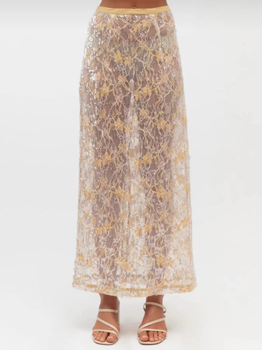 Ebby And I - Sequence maxi skirt