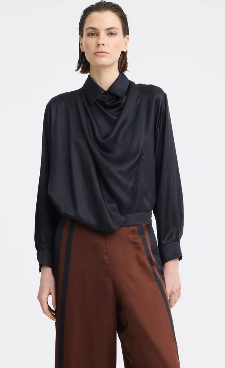 Audrina Scarf Shirt - Morrison
