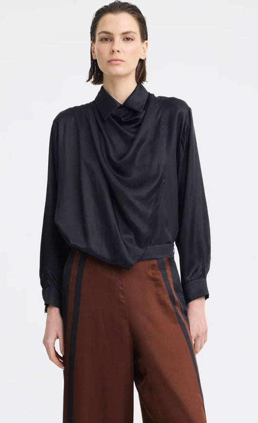 Audrina Scarf Shirt - Morrison