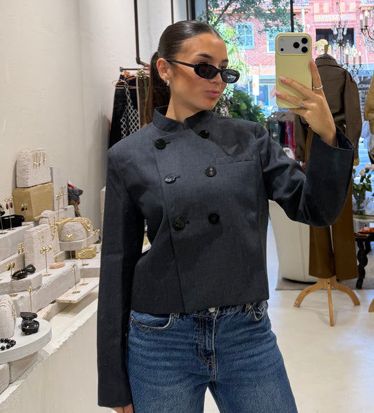 Cropped Blazer