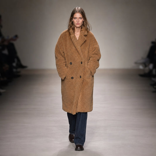 Teddy Bear jacket - Light Brown