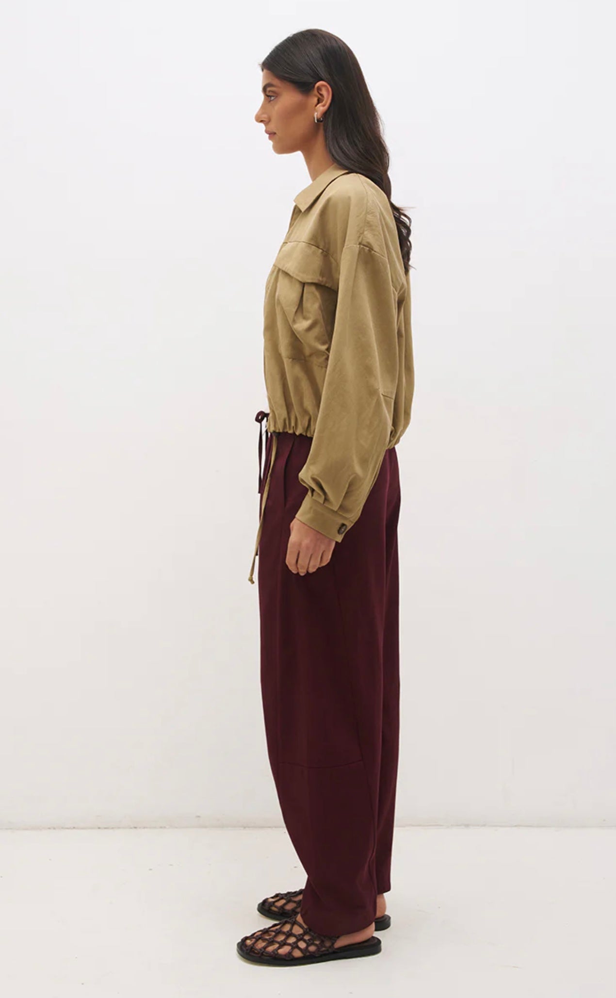 Alba Bomber Jacket Soft Khaki - Mon Renn