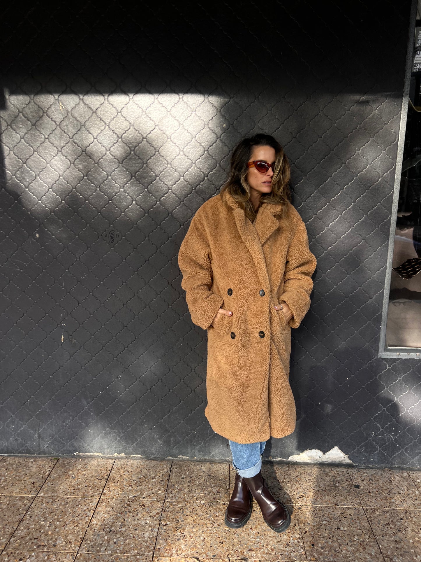 Teddy Bear jacket - Light Brown