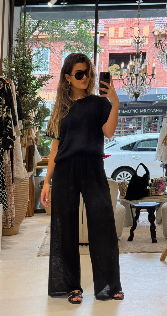 Little Lies Black Pant