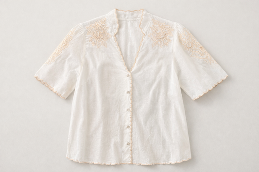 Auguste - Alba Blouse White
