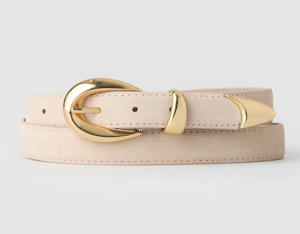 Ryder Belt Black/ Chocolate/ Cream / Rust