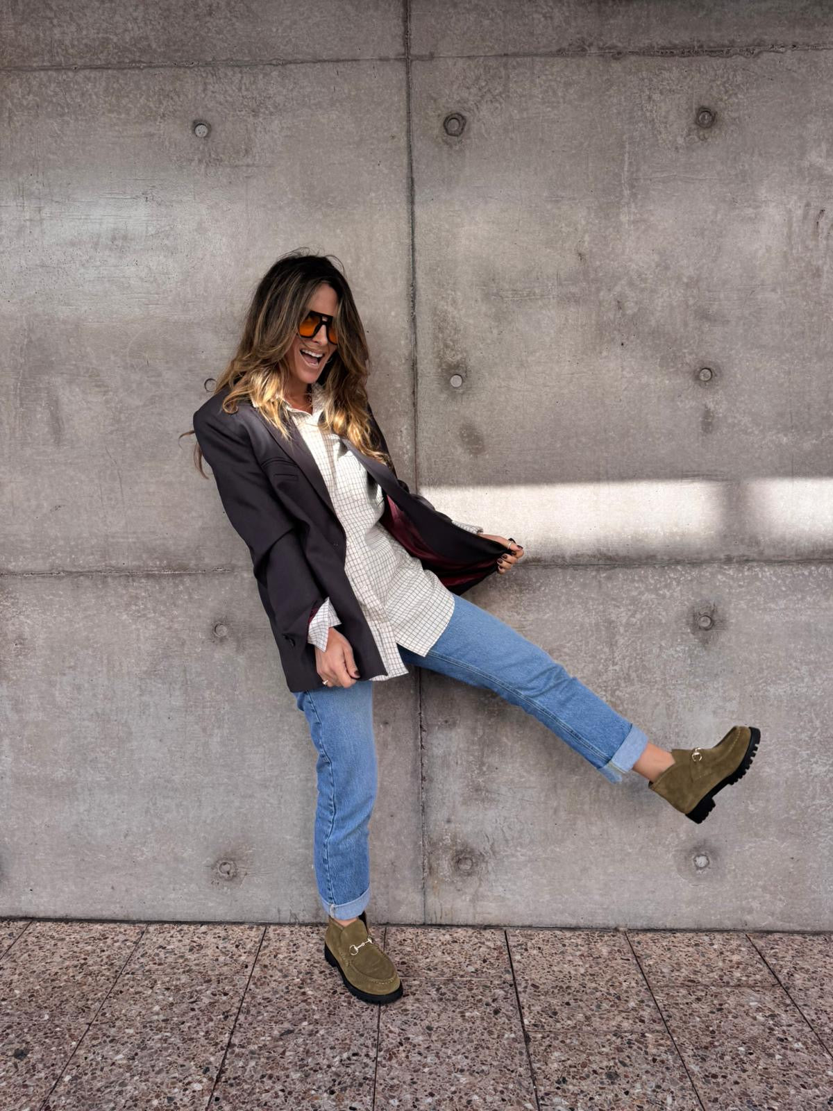 Mondara Black & Red Blazer
