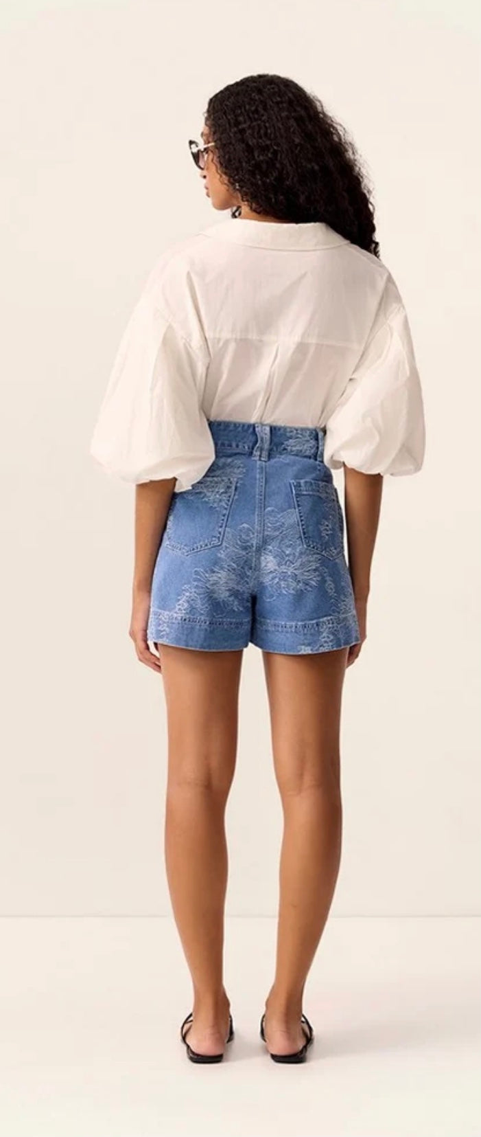 Elodie Denim Shorts - Mos