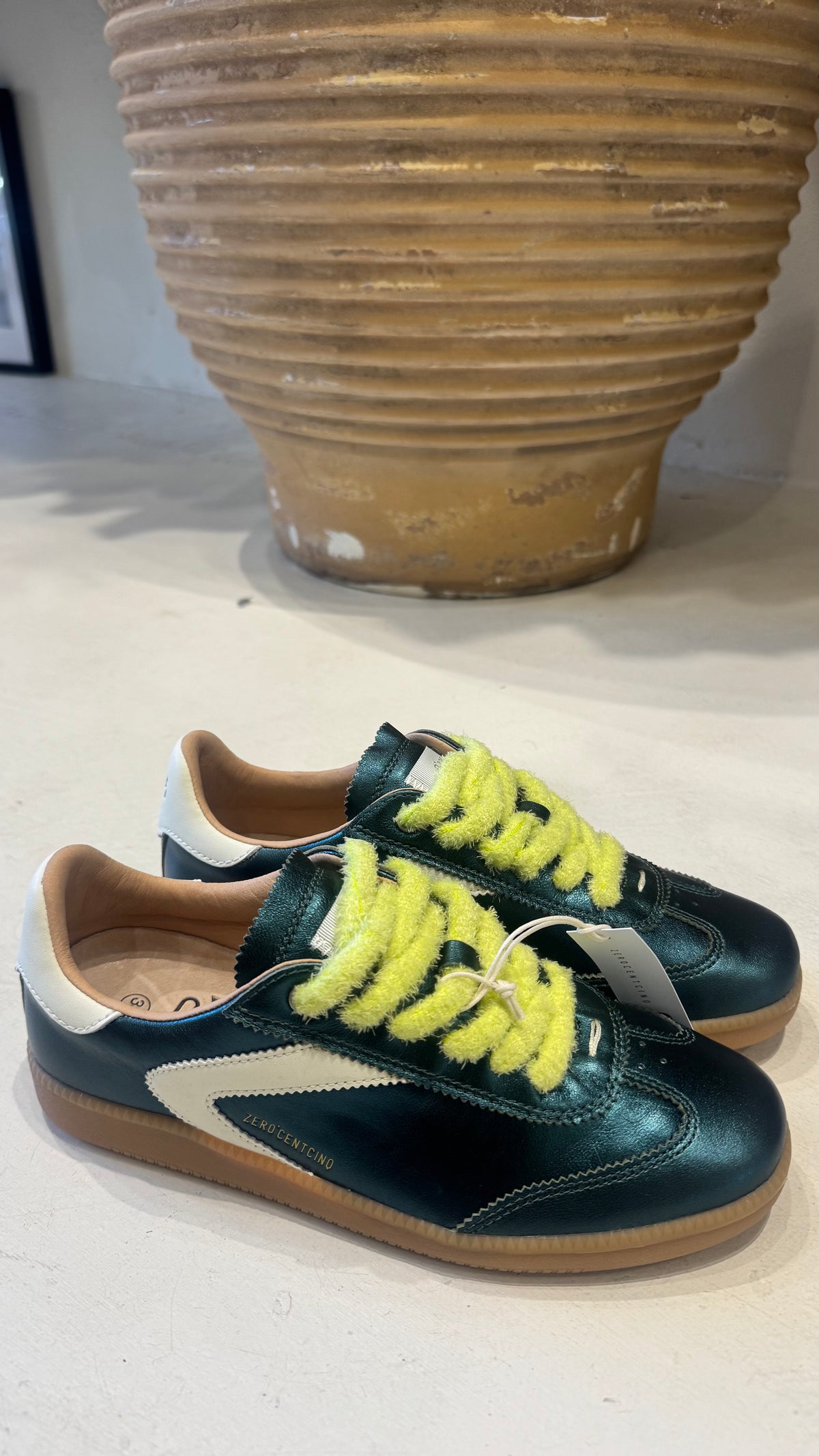 0-105 Zero Cent Cinq Metallic Green