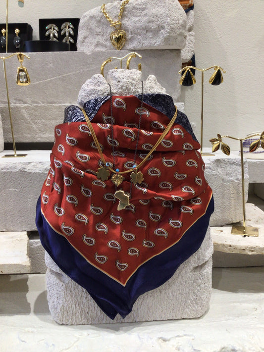 100% Silk Scarf