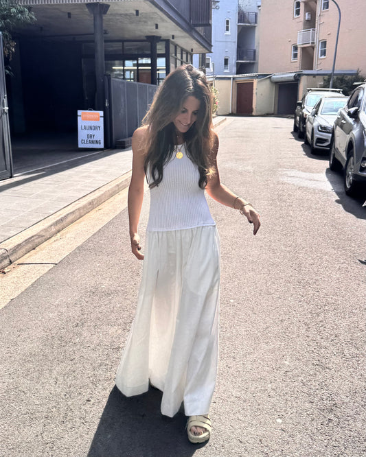 Du Soleil White Dress