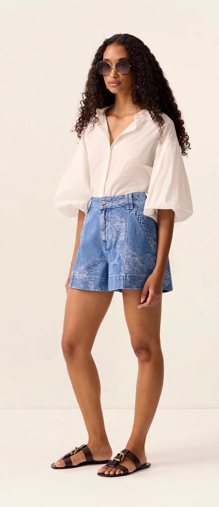 Elodie Denim Shorts - Mos