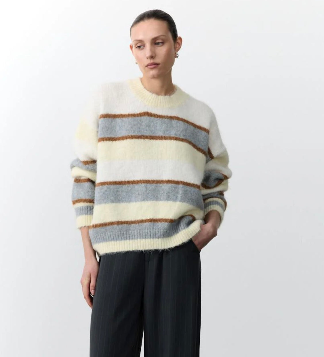Little Lies - Stripe Knit