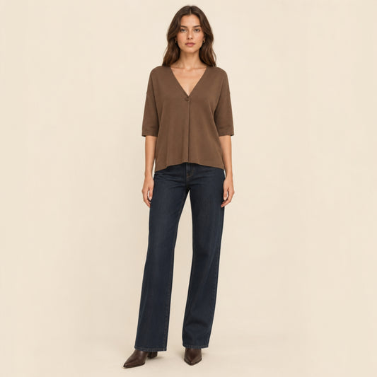 Juan & Me - Brown knit