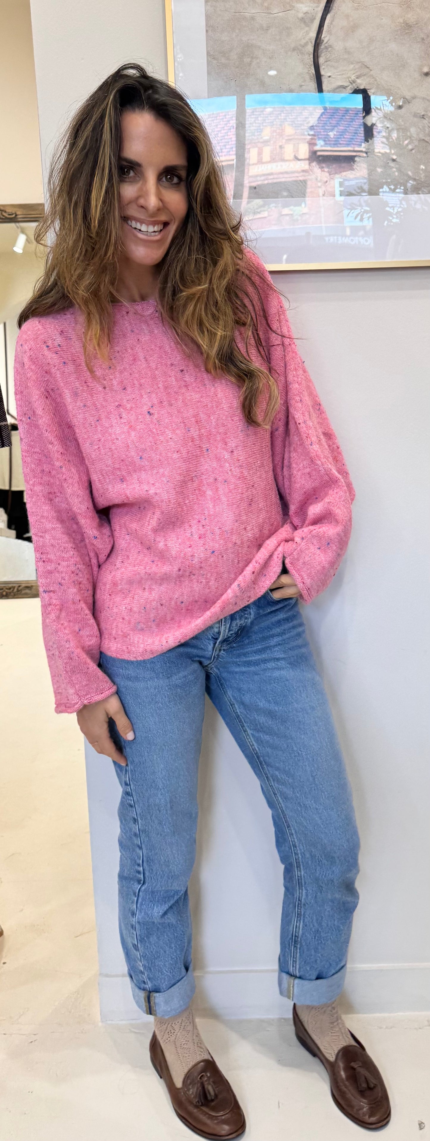 Little Lies Pink Knit